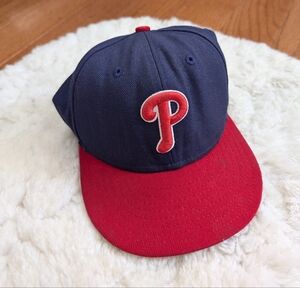 New Era Phillies Fitted Cap Kids 6.5